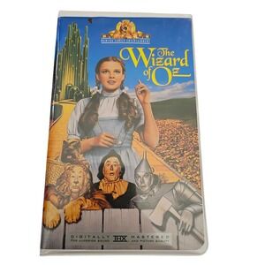 The Wizard of Oz VHS MGM/UA Home Video Clamshell THX Digitally Mastered